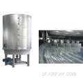 Tipo secador contínuo da máquina de secagem da placa de DGA de PLG Secador farmacêutico